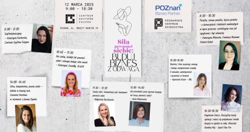Konferencja biznesowa "Siła pewności siebie: Buduj biznes z odwagą"