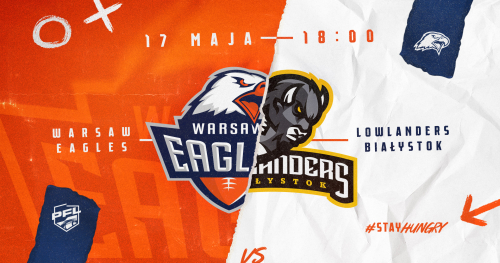 Futbol Amerykański: Warsaw Eagles - Lowlanders Białystok
