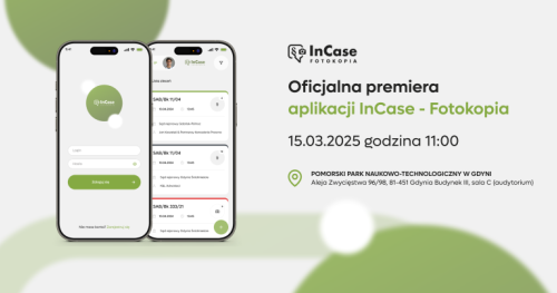 Oficjalna premiera aplikacji InCase Fotokopia
