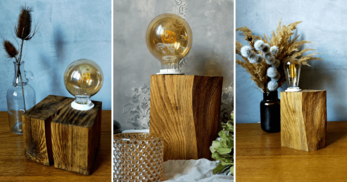 Lampka w stylu Boho - diy