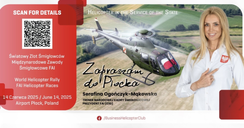 III Światowy Zlot Śmigłowców / Międzynarodowe Zawody Śmigłowcowe FAI