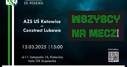 AZS UŚ Katowice - Constract Lubawa