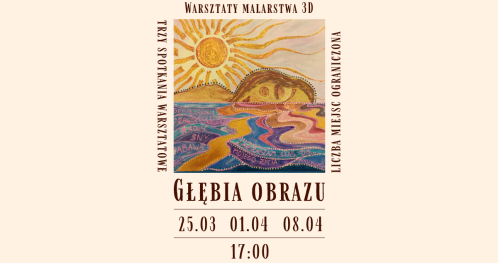 Warsztaty rękodzielnicze "Głębia Obrazu" w siedzibie Stowarzyszenia KLANZA