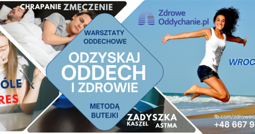 Odzyskaj oddech i zdrowie - Warsztat oddechowy metodą Butejki