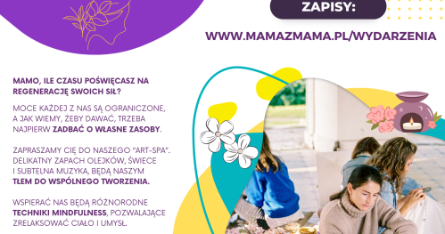 SZTUKA RELAKSU - zajęcia artystyczno-relaksacyjne dla Mam
