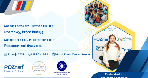 Moderowany networking - Rozmowy, które budują | Модеровані мережеві події - розмови, які розвивають