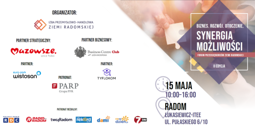 Forum Przedsiębiorców Ziemi Radomskiej: Biznes. Rozwój. Otoczenie. Synergia Możliwości.
