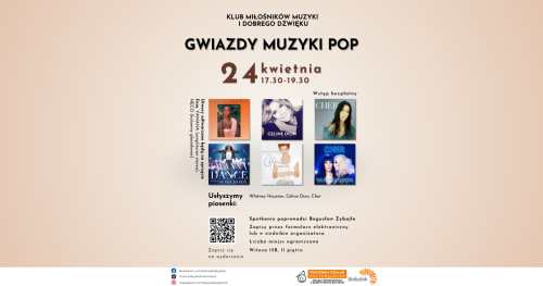 KLUB MIŁOŚNIKÓW MUZYKI I DOBREGO DŹWIĘKU - "GWIAZDY MUZYKI POP"