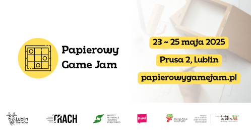Papierowy Game Jam 2025 na Prusa2