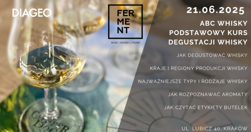 ABC WHISKY - podstawowy kurs degustacji whisky (czerwiec 2025)