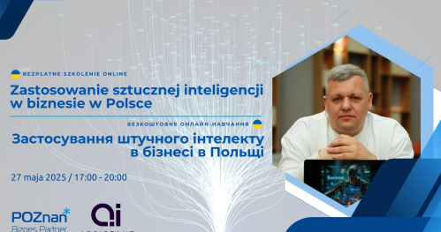 Zastosowanie sztucznej inteligencji w biznesie w Polsce - szkolenie w języku ukraińskim