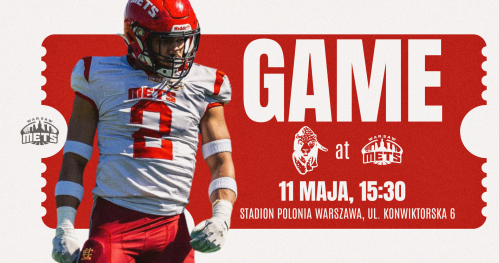 Warsaw Mets vs Jaguars Kąty Wrocławskie, 11 maja, godzina 15:30