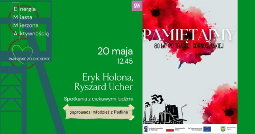 EMMA. Spotkania z ciekawymi ludźmi. Eryk Holona oraz Ryszard Ucher.