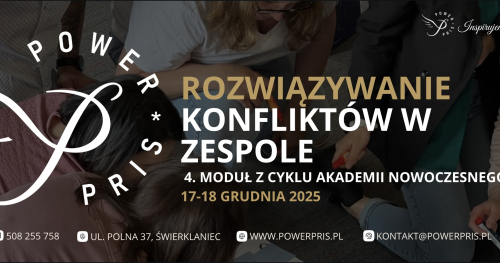 Rozwiązywanie konfliktów w zespole - z cyklu Akademii Nowoczesnego Lidera
