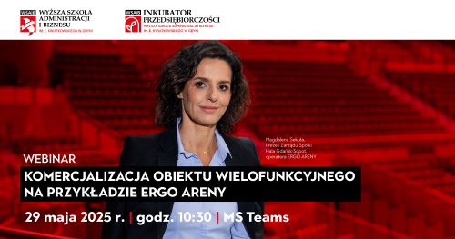 Webinar: Komercjalizacja obiektu wielofunkcyjnego na przykładzie ERGO ARENY