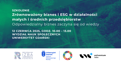 Zrównoważony biznes i ESG w działalności MŚP