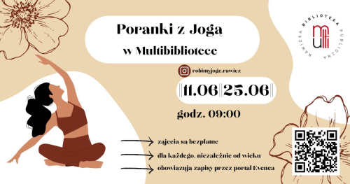 Poranki z Jogą w Multibibliotece