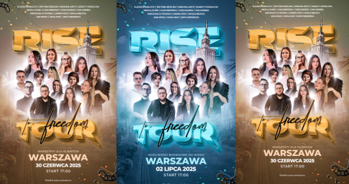 RISE TO FREEDOM TOUR WARSZAWA