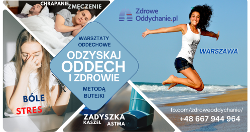 Odzyskaj oddech i zdrowie - Warsztat oddechowy metodą Butejki - Warszawa