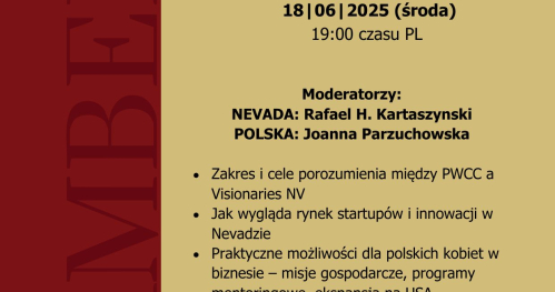 Współpraca gospodarcza Polska - NEVADA