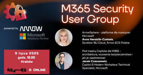 M365 Security User Group: Kraków + online
