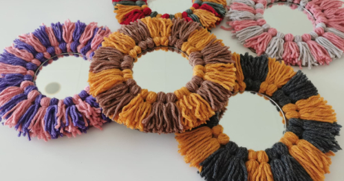 Robimy lustro boho