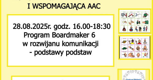Program Boardmaker 6 w rozwijaniu komunikacji - podstawy podstaw