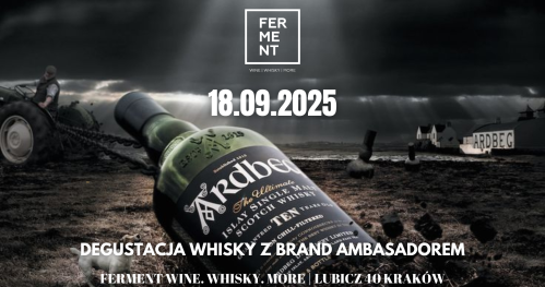 Ardbeg - degustacja whisky z brand ambasadorem