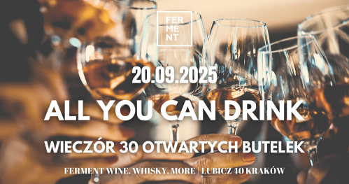 All you can drink: wieczór 30 otwartych butelek