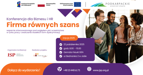 Konferencja dla Biznesu i HR "Firma równych szans"