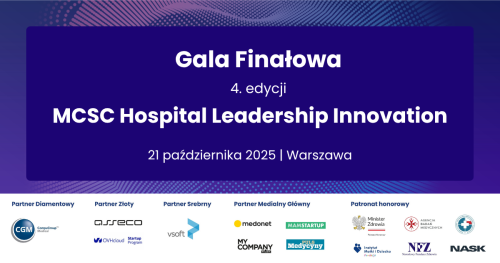 Gala finałowa 4. edycji MCSC Hospital Leadership Innovation