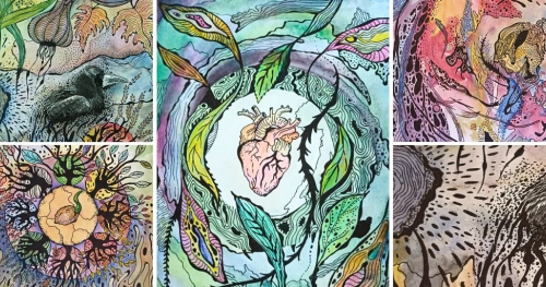 Warsztaty intuicyjnego malowania inspirowane sztuką Zentangle