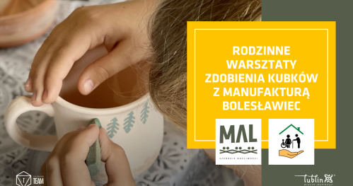 Rodzinne warsztaty zdobienia kubków z Manufakturą Bolesławiec