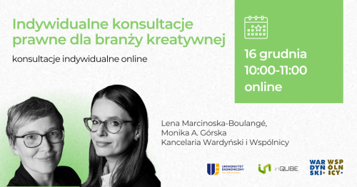 Konsultacje prawne dla branży kreatywnej