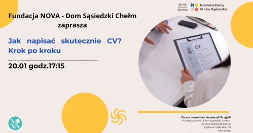 Jak napisać skutecznie CV- Zajęcia krok po kroku