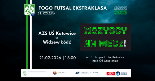 AZS UŚ Katowice - Widzew Łódź