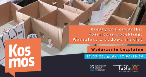 📦Kreatywne czwartki: Kosmiczny upcykling - warsztaty z budowania makiet