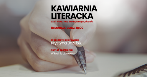 Kawiarnia Literacka z Krystyną Bezubik: W krainie dźwięków