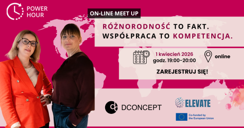 DCONCEPT_POWER HOUR: Różnorodność to fakt. Współpraca to kompetencja.