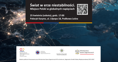Świat w erze niestabilności. Miejsce Polski w globalnych napięciach