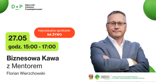 27.05 Biznesowa Kawa z Mentorem - Spotkanie indywidualne z Florianem (na żywo!)