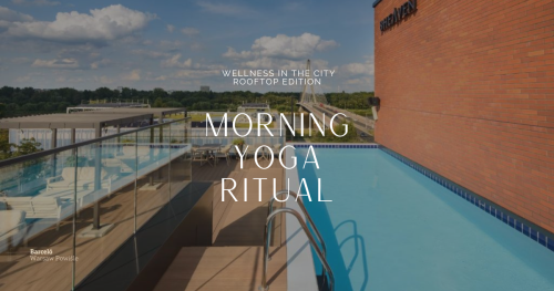 Morning Yoga Ritual | Summer City Wellness | Rooftop Edition