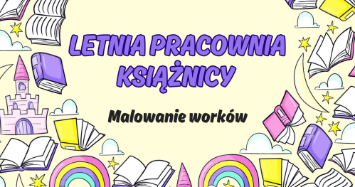 🌞 Letnia Pracownia Książnicy - Malowanie worków (II tura) 🎨