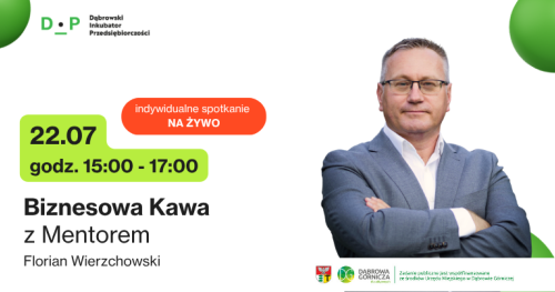 22.07 Biznesowa Kawa z Mentorem - Spotkanie indywidualne z Florianem (na żywo!)