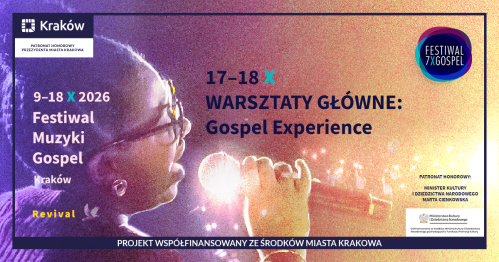WARSZTATY GŁÓWNE: Gospel Experience | Festiwal 7xGospel 2026