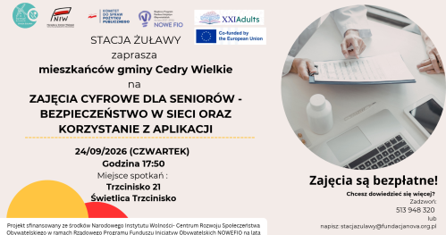 Zajęcia cyfrowe dla seniorów