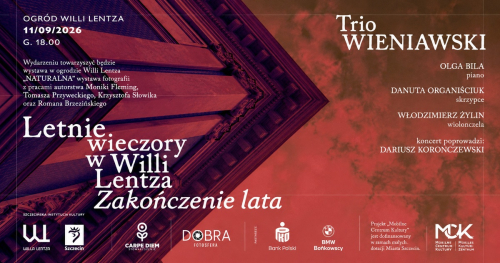 Mobilne Centrum Kultury. Letnie wieczory w Willi Lentza