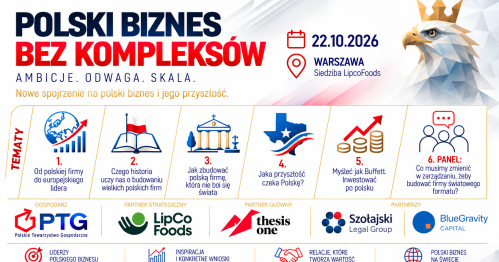 KONFERENCJA: POLSKI BIZNES BEZ KOMPLEKSÓW