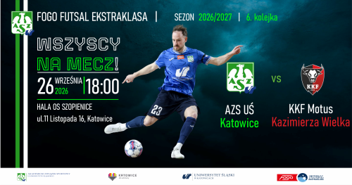 AZS UŚ Katowice - KKF Motus Kazimierza Wielka