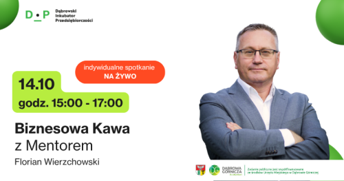 14.10 Biznesowa Kawa z Mentorem - Spotkanie indywidualne z Florianem (na żywo!)